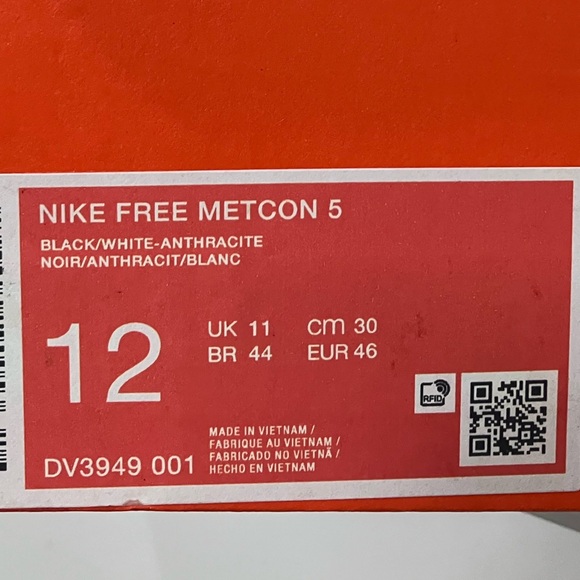 Nike Air Zoom Pegasus 39 Black White Size 12 main image 4